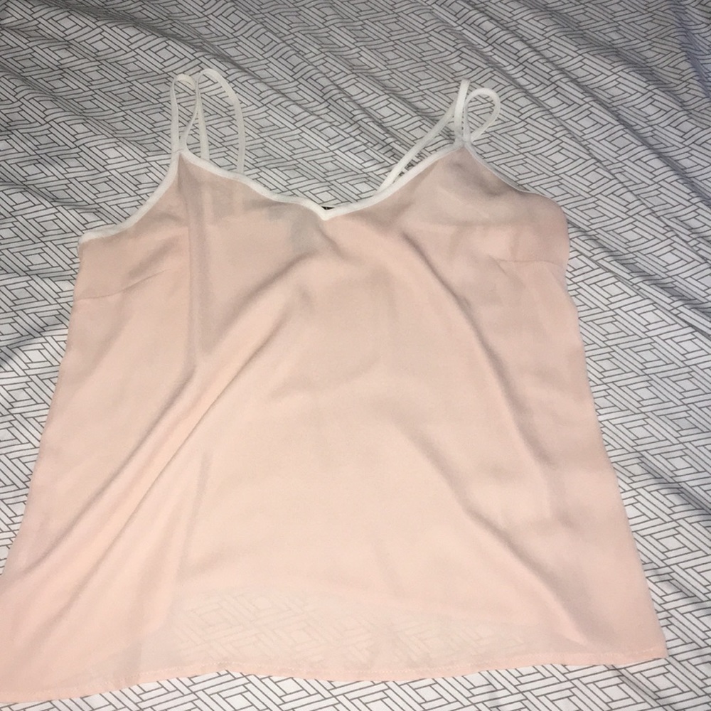 Cream tank top